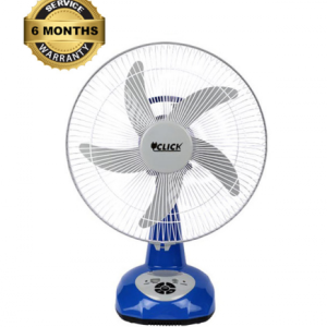 CLICK Rechargeable Table Fan 14″