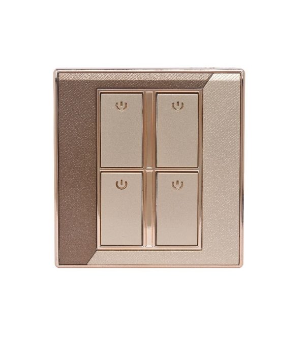 Click Marigold 4 Gang 1 Way Switch