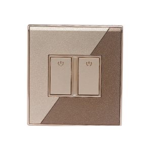 Click Marigold 2 Gang 1 Way Switch